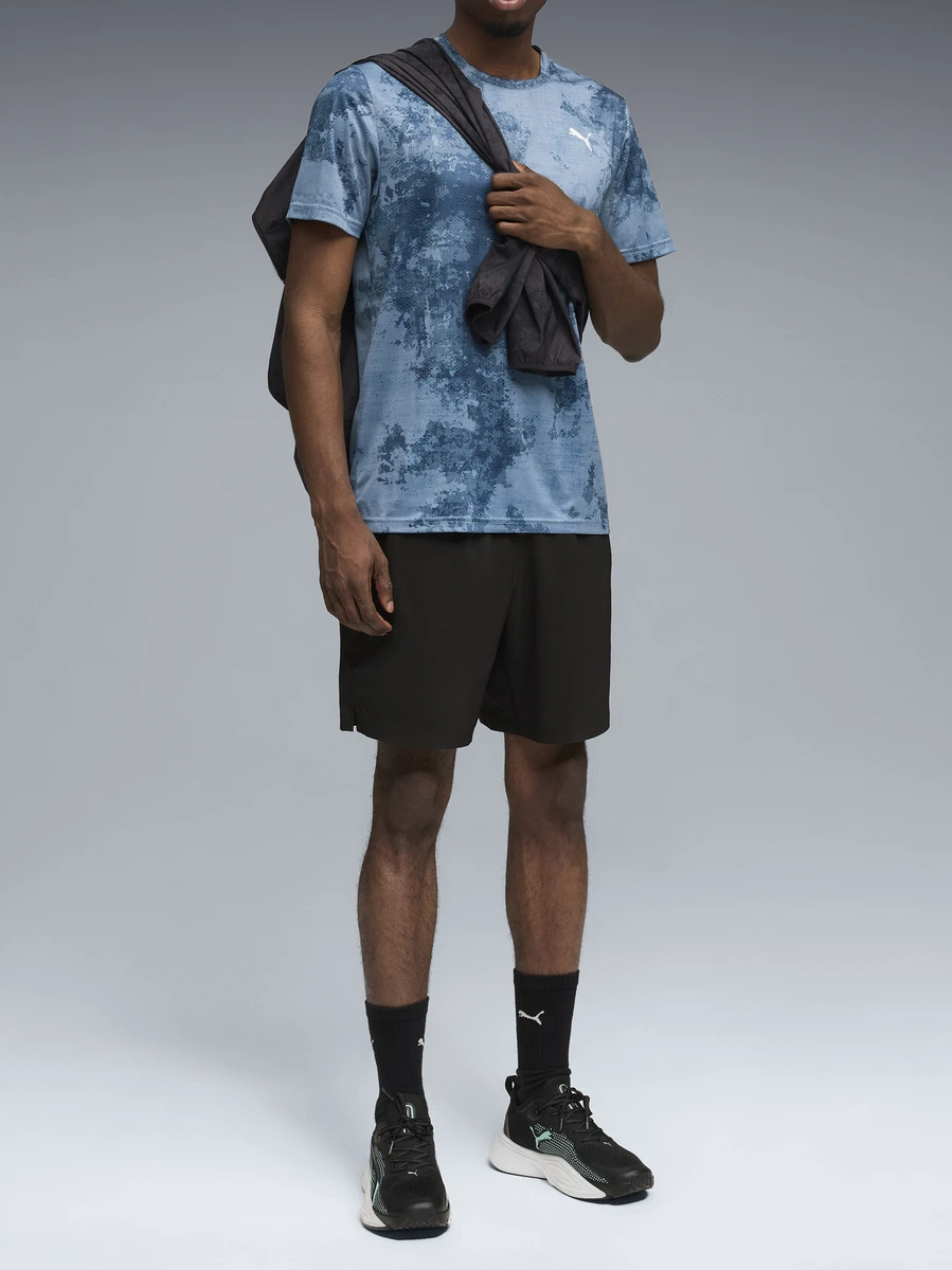 Puma Шорты мужские M TAD FOUNDATIONS 7 WOVEN SHORT W/ ZIP POCKETS