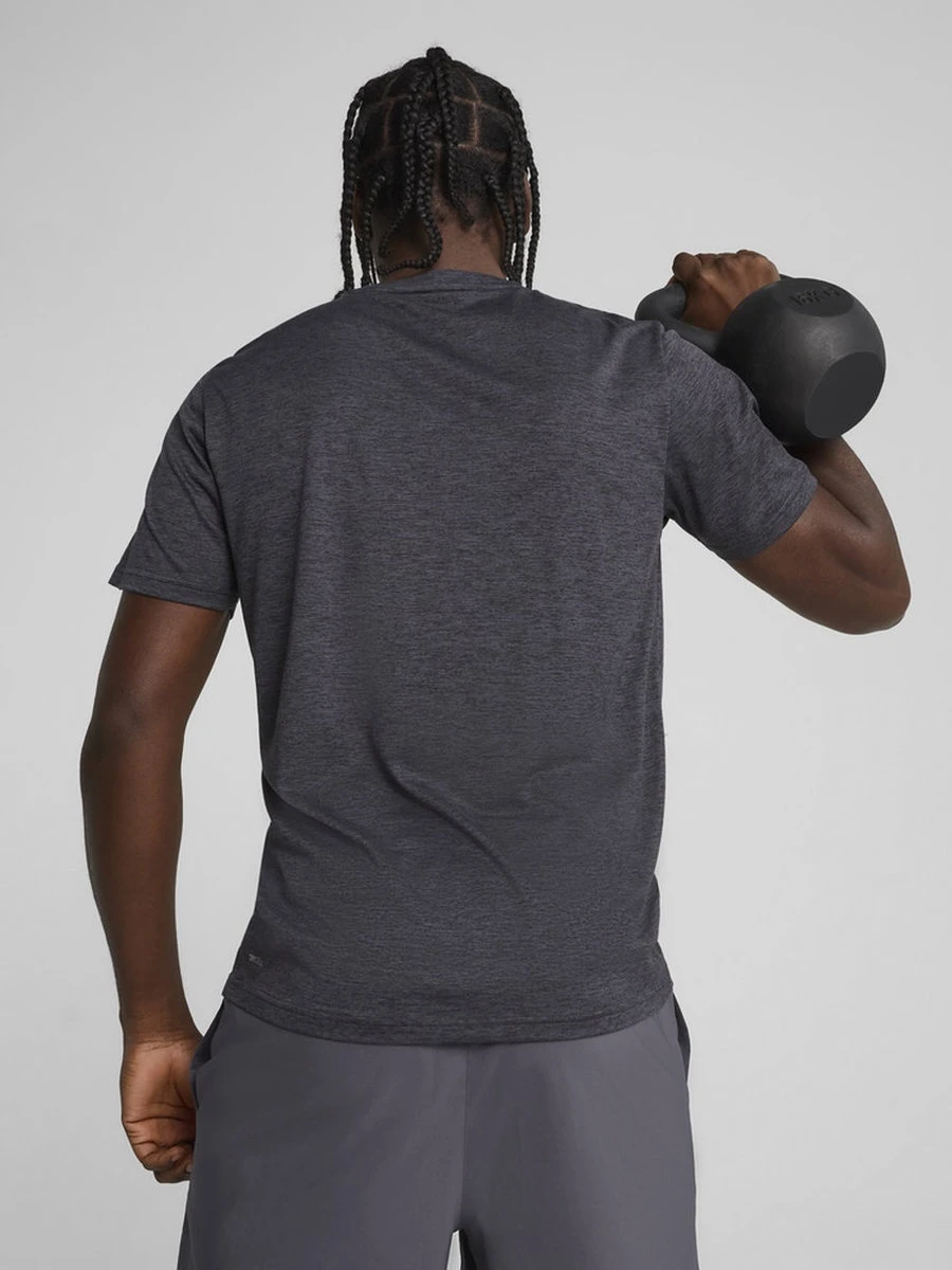 Puma Футболка мужская M TAD ESSENTIAL HEATHER CAT TEE (CF large cat)