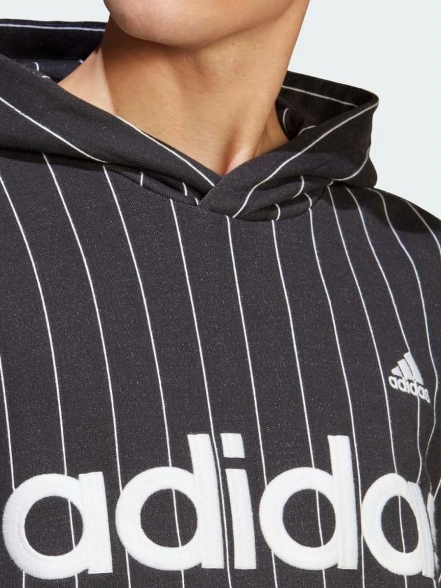 Adidas Джемпер мужской PINSTRIPE FLEECE HOODIE