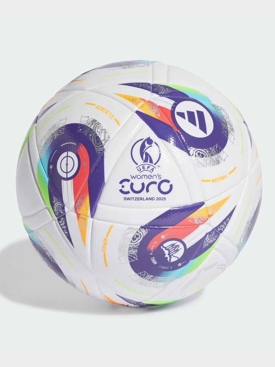 Adidas Мяч футбольный WOMENS EURO25 LGE