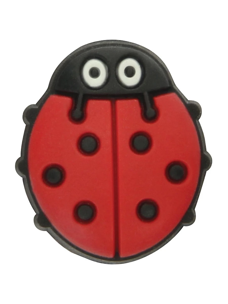 Crocs Джиббитс LADYBUG