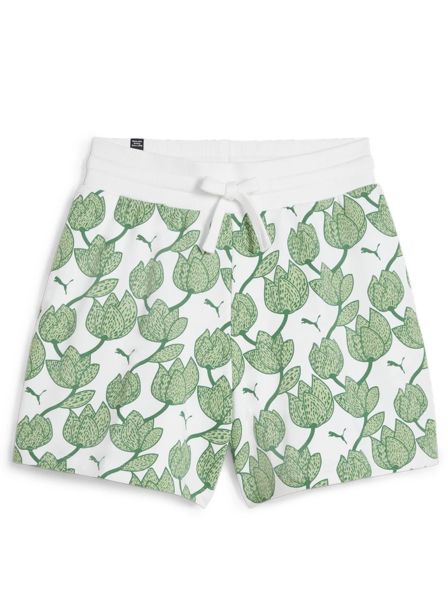 Puma Шорты женские ESS+ BLOSSOM 5 AOP SHORTS TR
