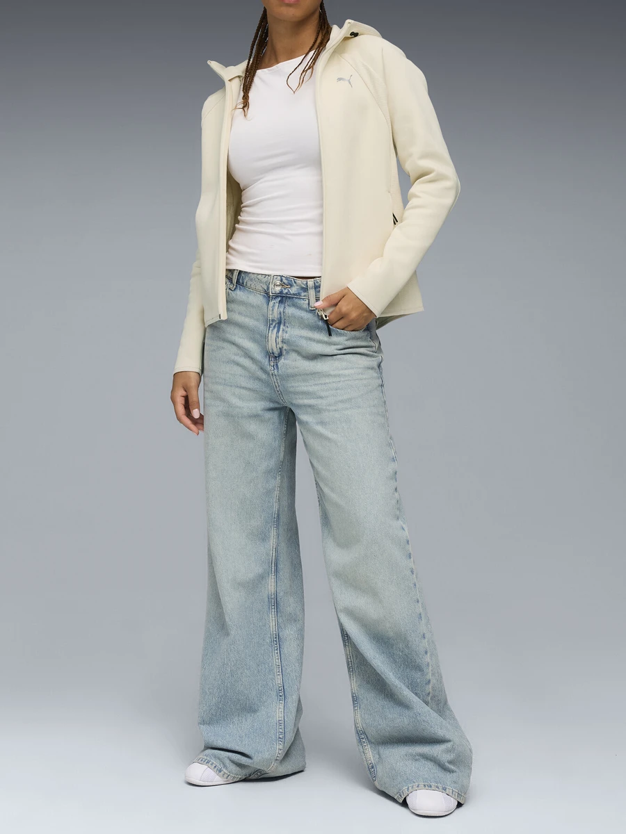 Puma Джемпер женский EVOSTRIPE FULL-ZIP HOODIE DK