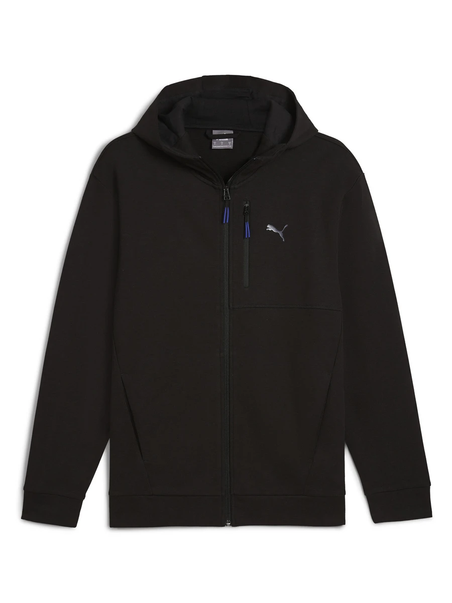 Puma Джемпер мужской OPEN ROAD FULL-ZIP HOODIE DK PUMA BLACK