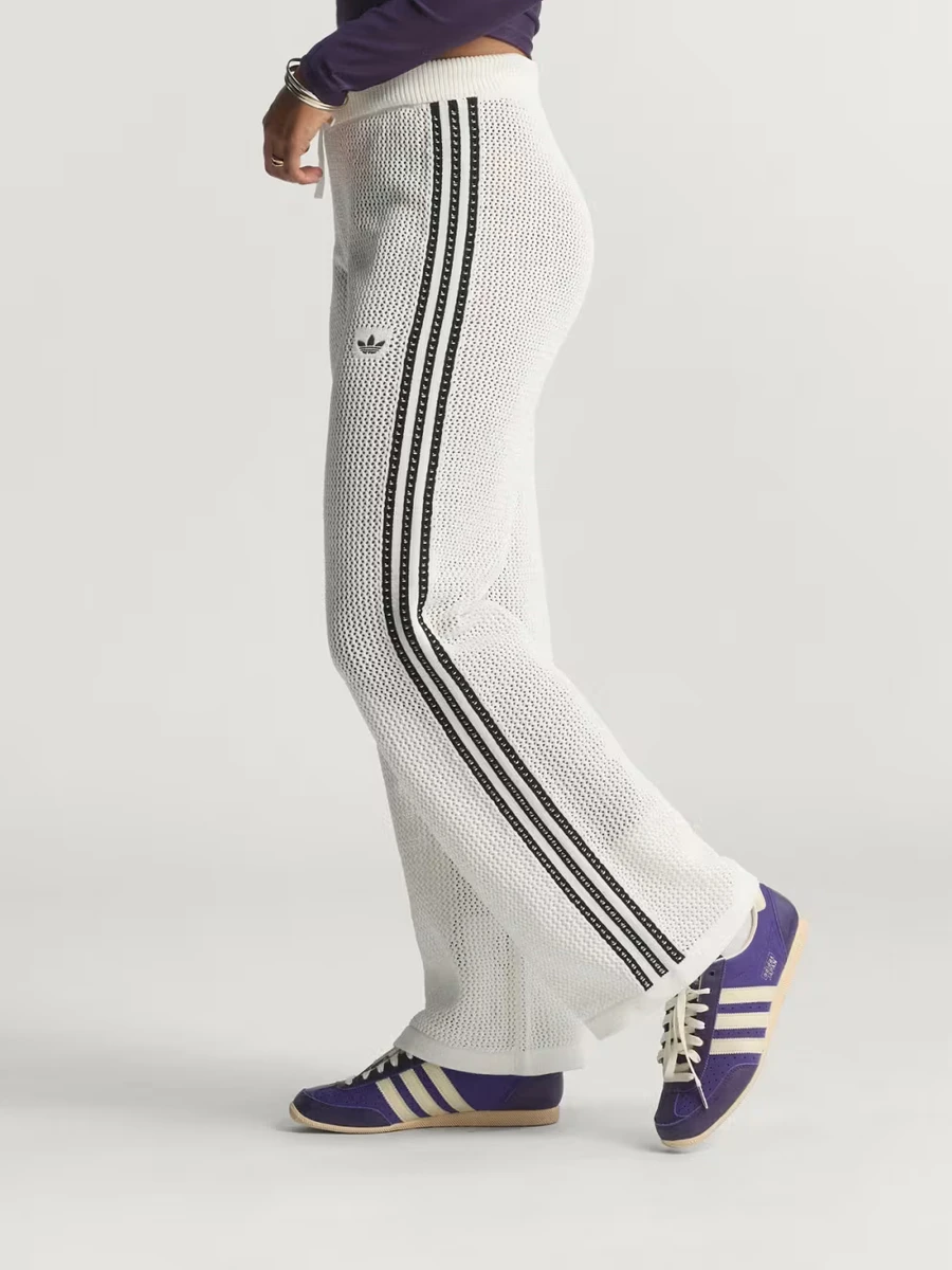 Adidas Брюки женские KNITTED CROCHET FIREBIRD TRACK