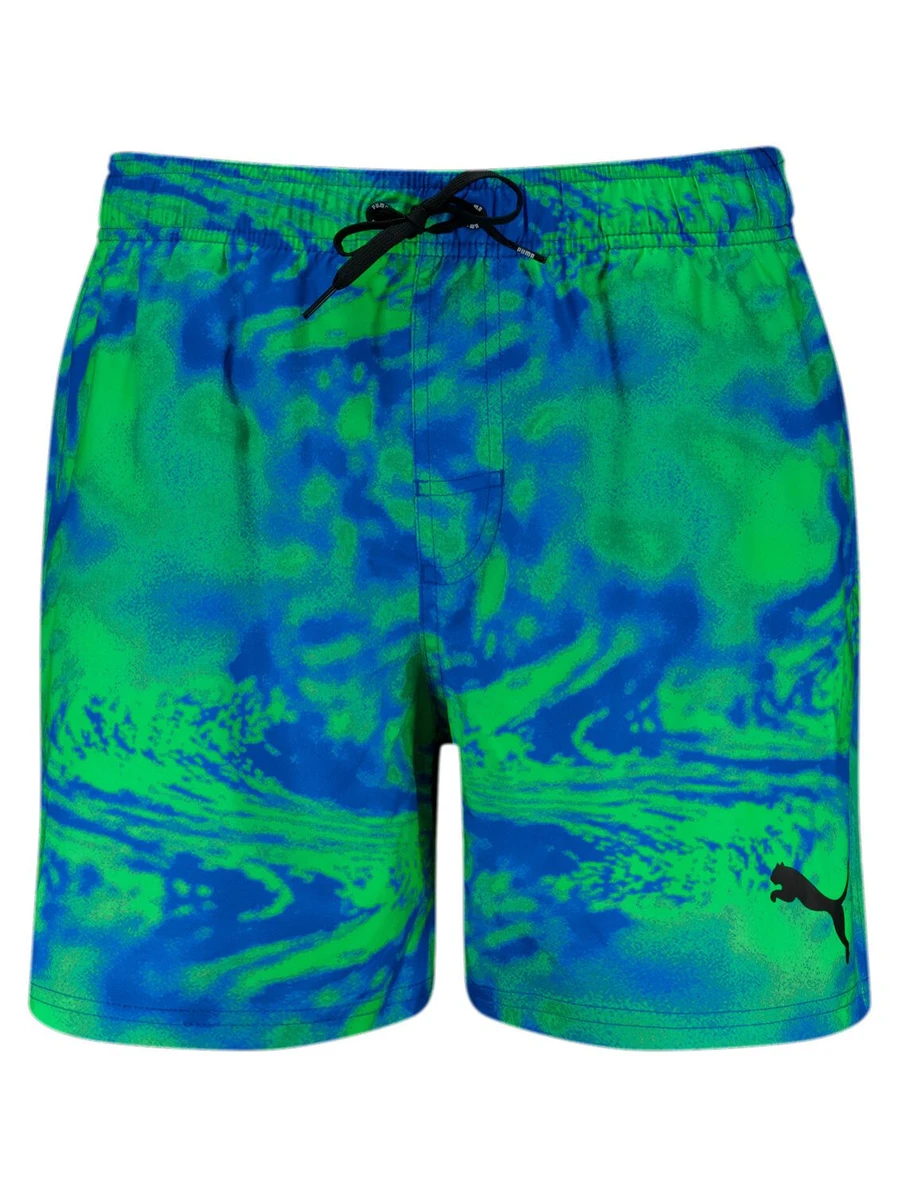 Puma Шорты плавательные мужские SWIM MEN PRINTED MID SHORTS 1P