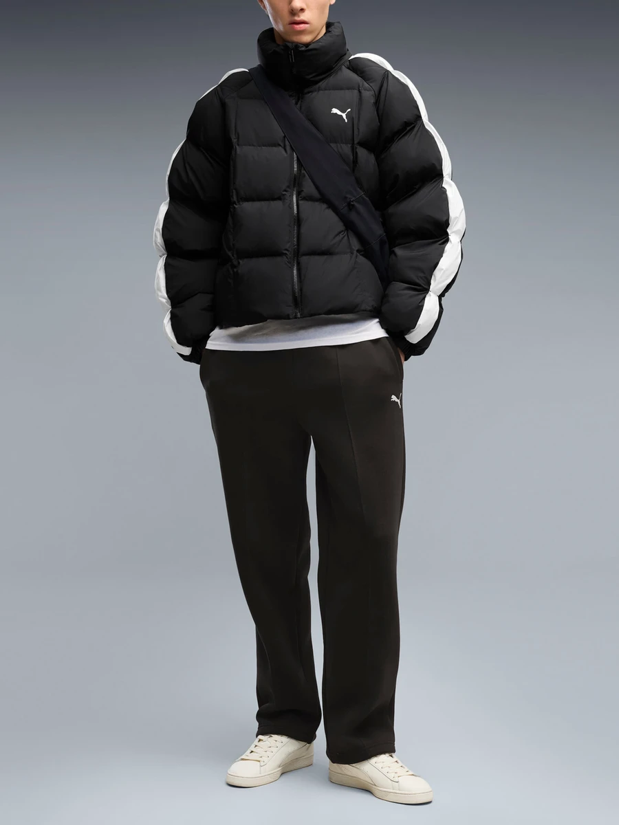 Puma Брюки мужские ESS HEAVY FLEECE RELAXED SWEATPANTS FL OP
