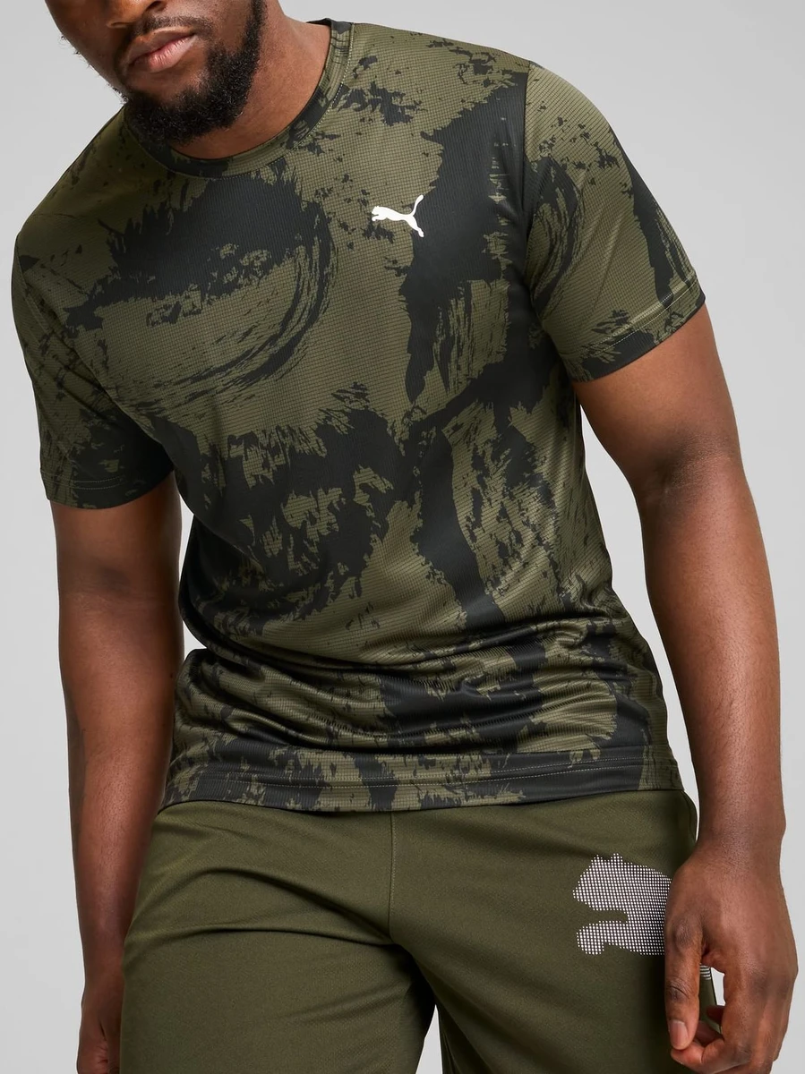 Puma Футболка мужская TRAIN ALL DAY AOP TEE