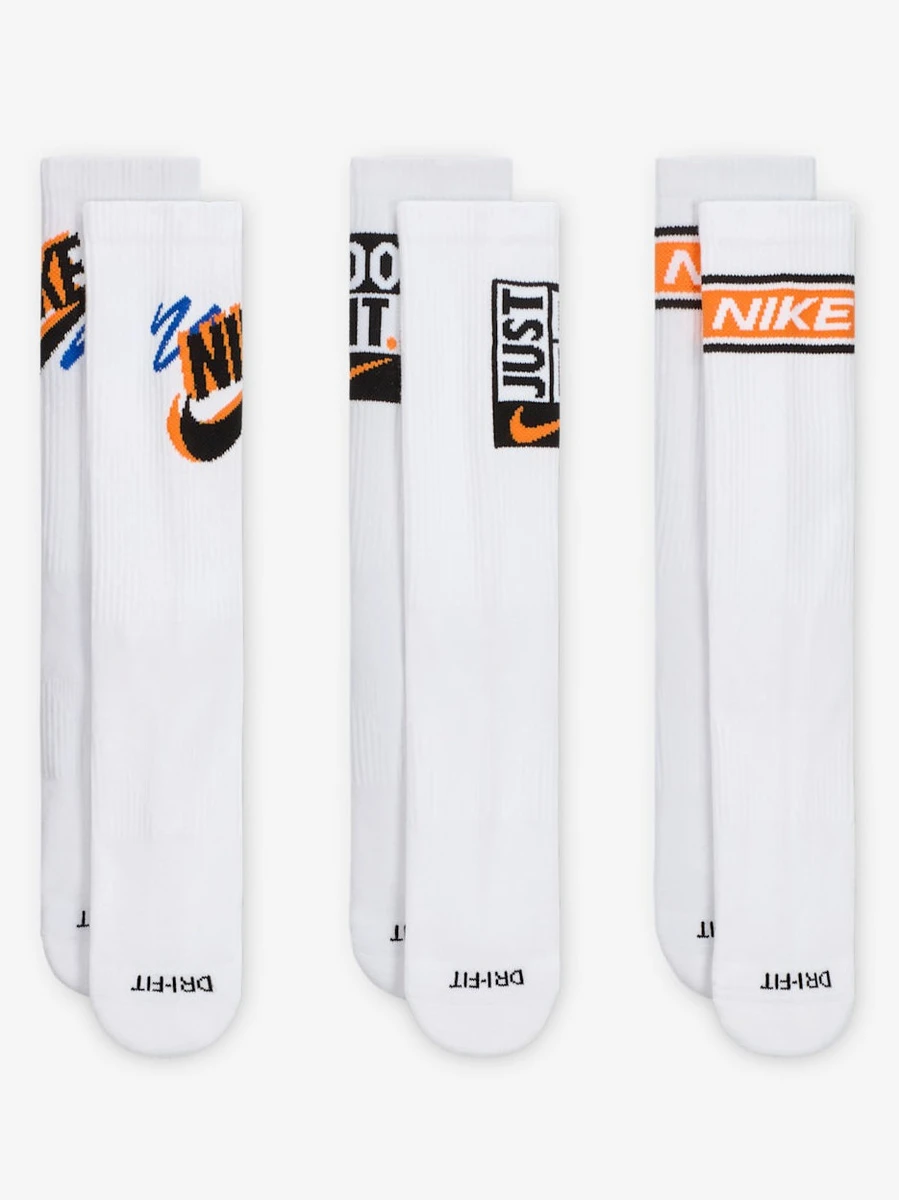 Nike Носки EVERYDAY PLUS CREW 3PR (3 пары)