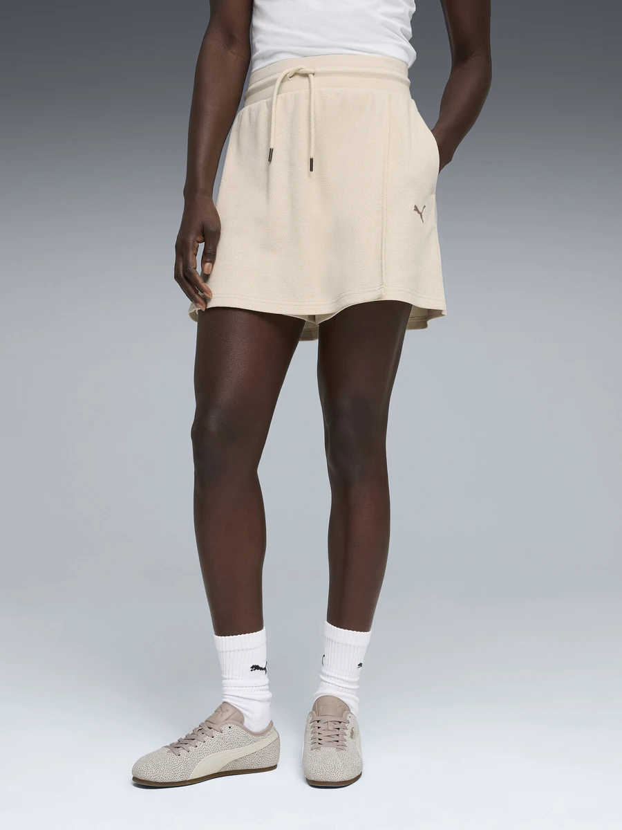 Puma Юбка-шорты женские CLASS HIGH-WAIST SKORT