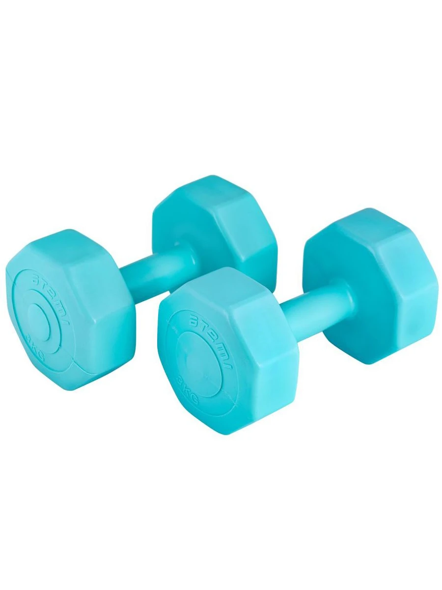 Atemi Гантели виниловые, 3 кг (2 шт.)