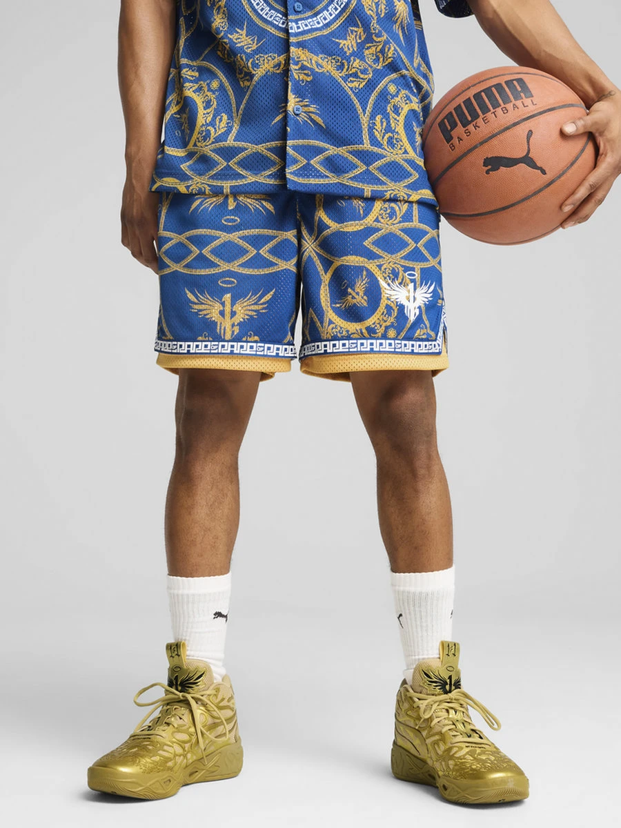 Puma Шорты мужские MELO GOLDEN SHORT