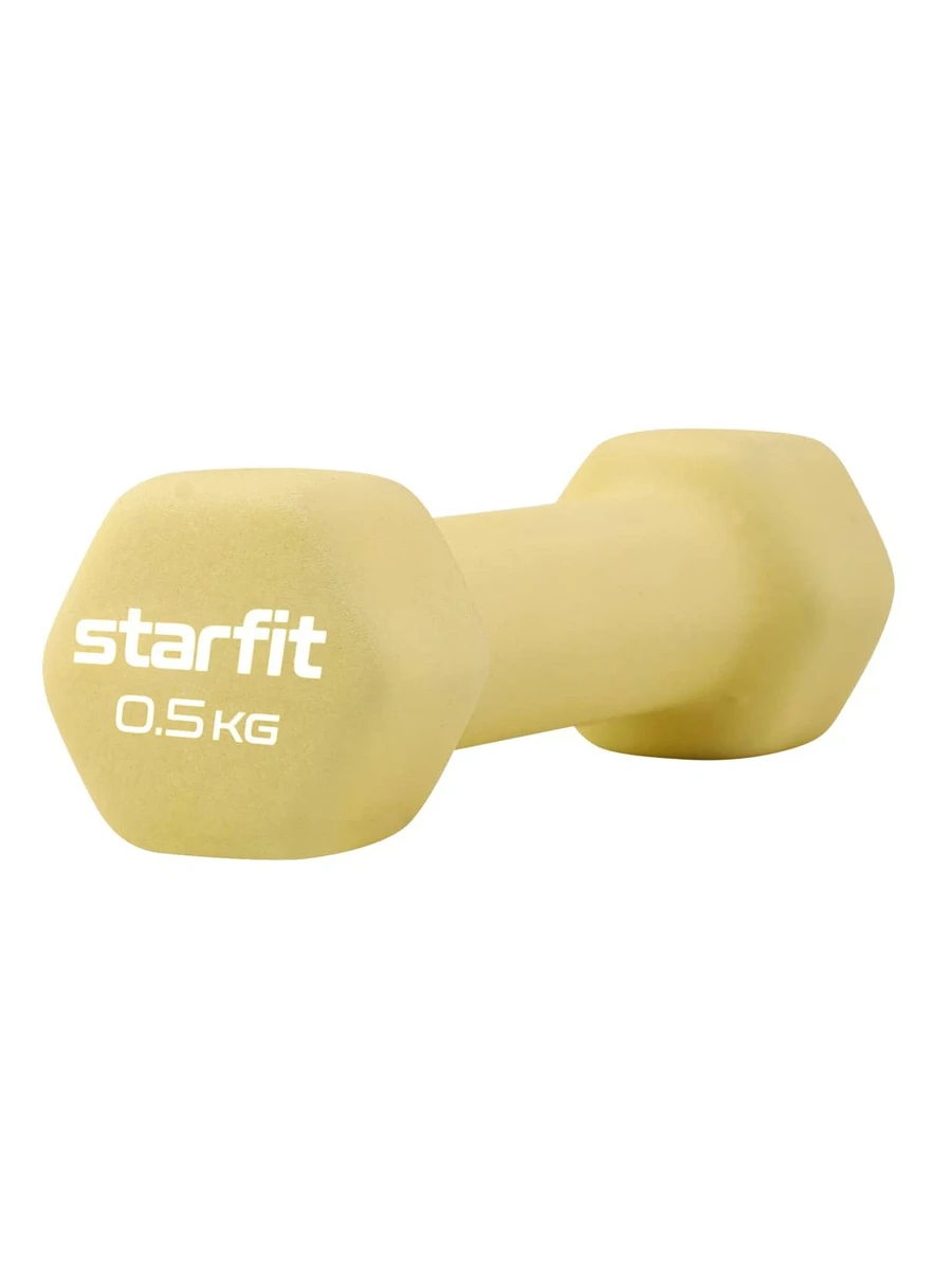 STARFIT Гантель неопреновая, 0.5кг