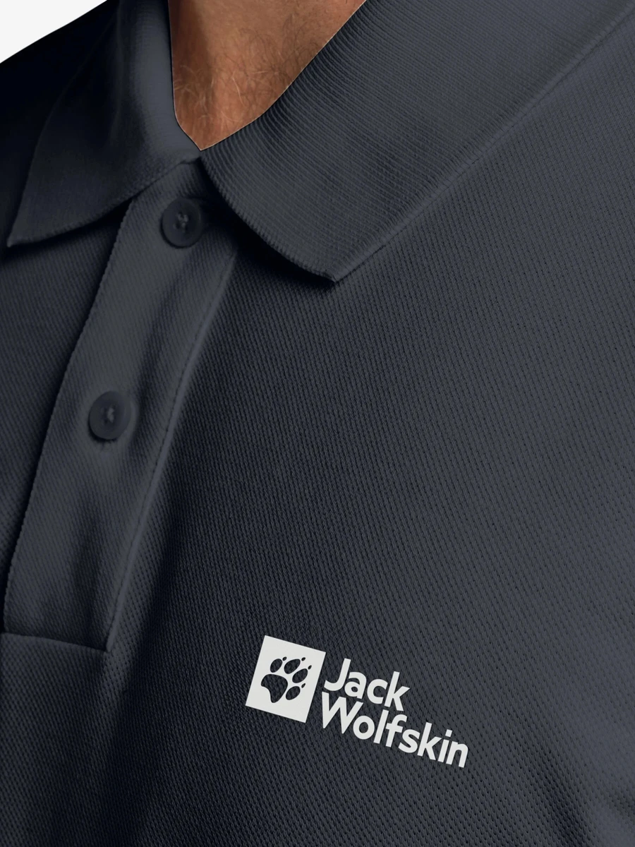 Jack Wolfskin Поло мужское ESSENTIAL POLO M