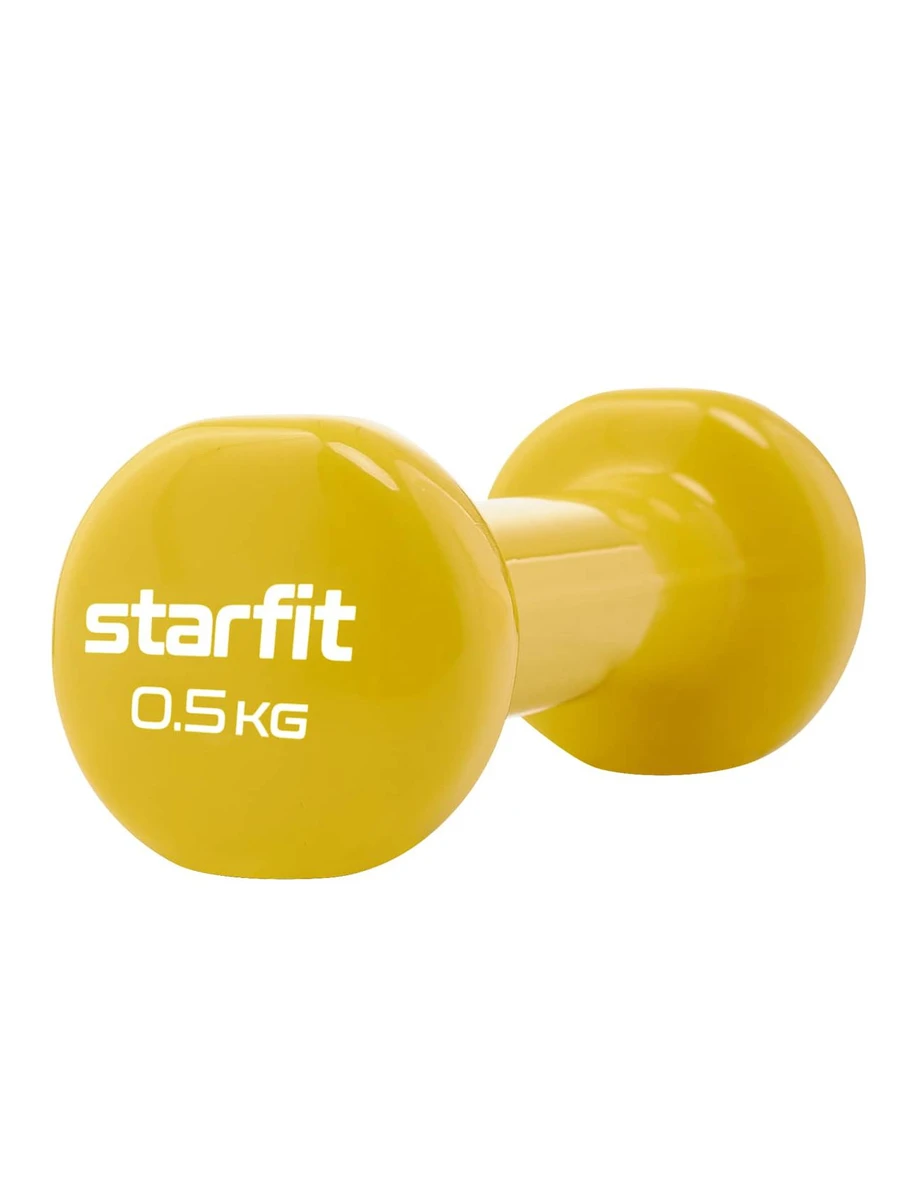 STARFIT Гантель виниловая, 0,5 кг