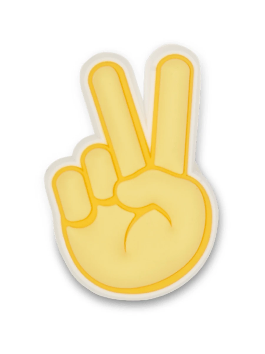 Crocs Джиббитс PEACE HAND SIGN