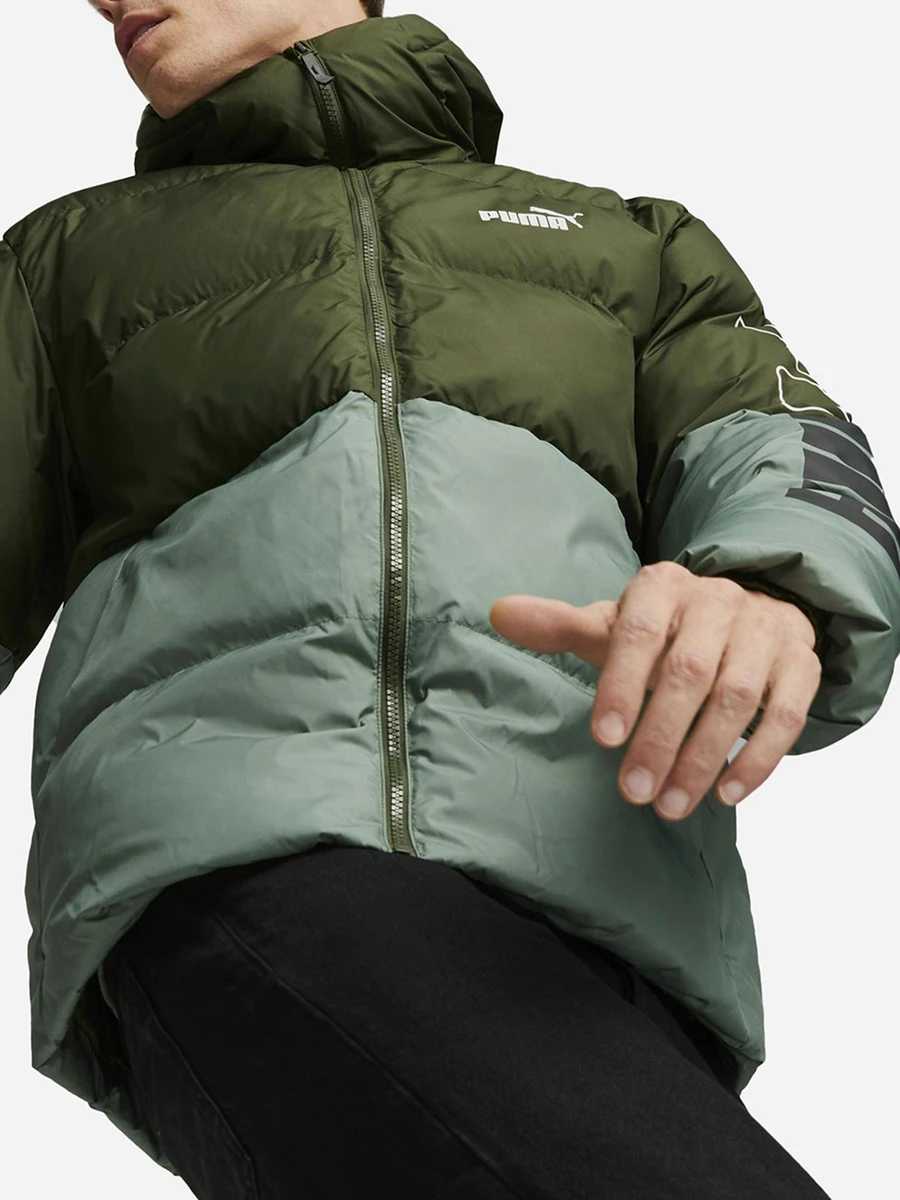 Puma Куртка утеплённая мужская POWER HOODED JACKET