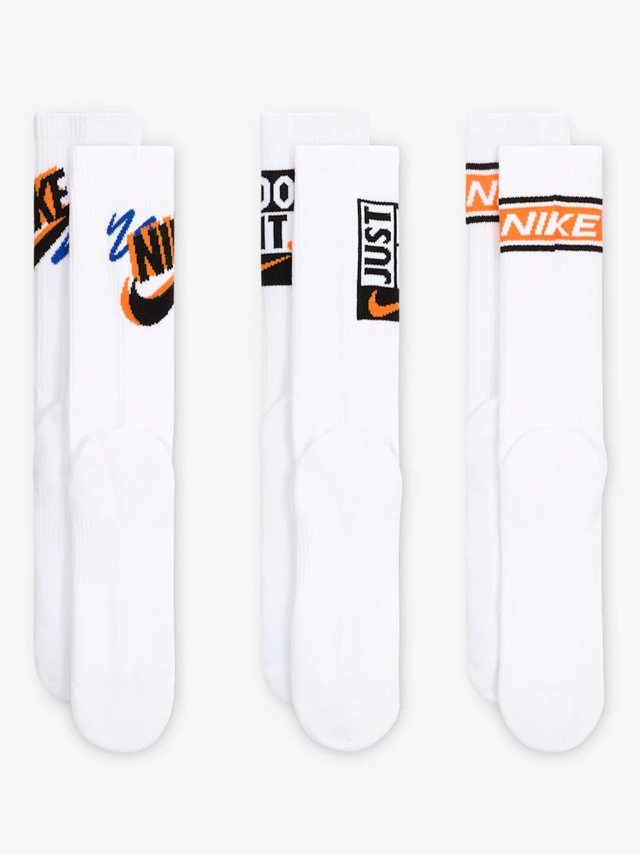 Nike Носки EVERYDAY PLUS CREW 3PR (3 пары)