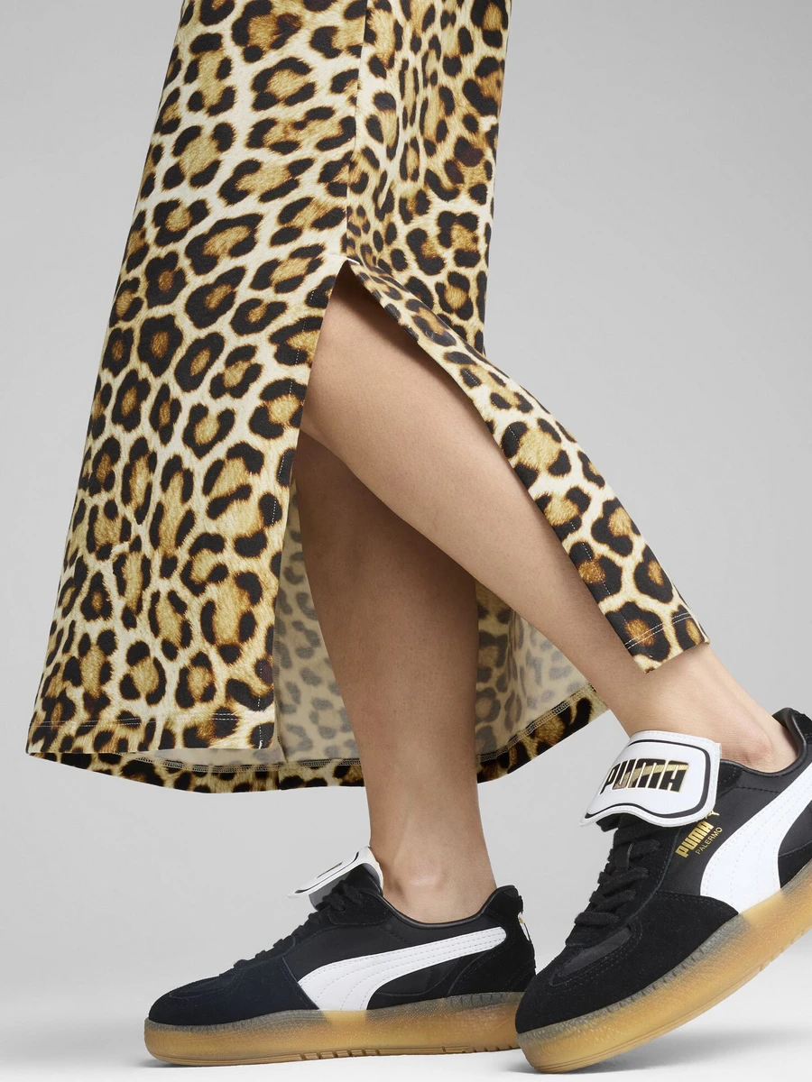 Puma Платье женское LEO LUXE SLIM AOP DRESS