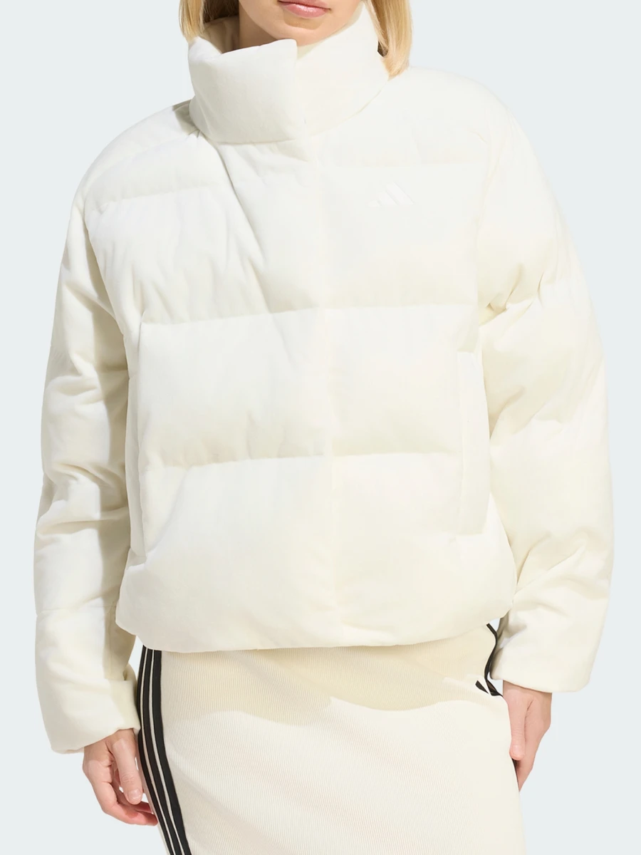 Adidas Куртка утеплённая женская HELIONIC DOWN PUFFER VELOUR