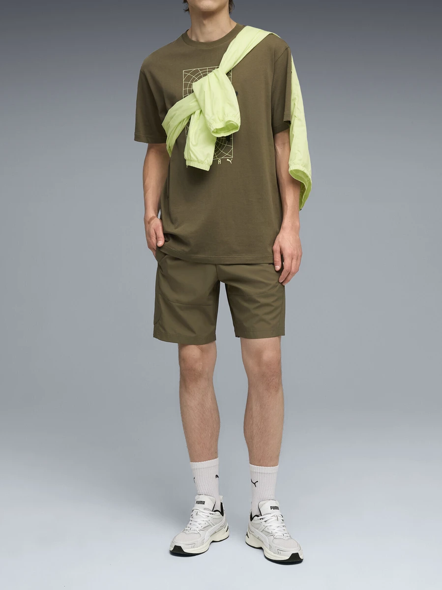 Puma Шорты мужские PUMATECH WOVEN CARGO SHORTS