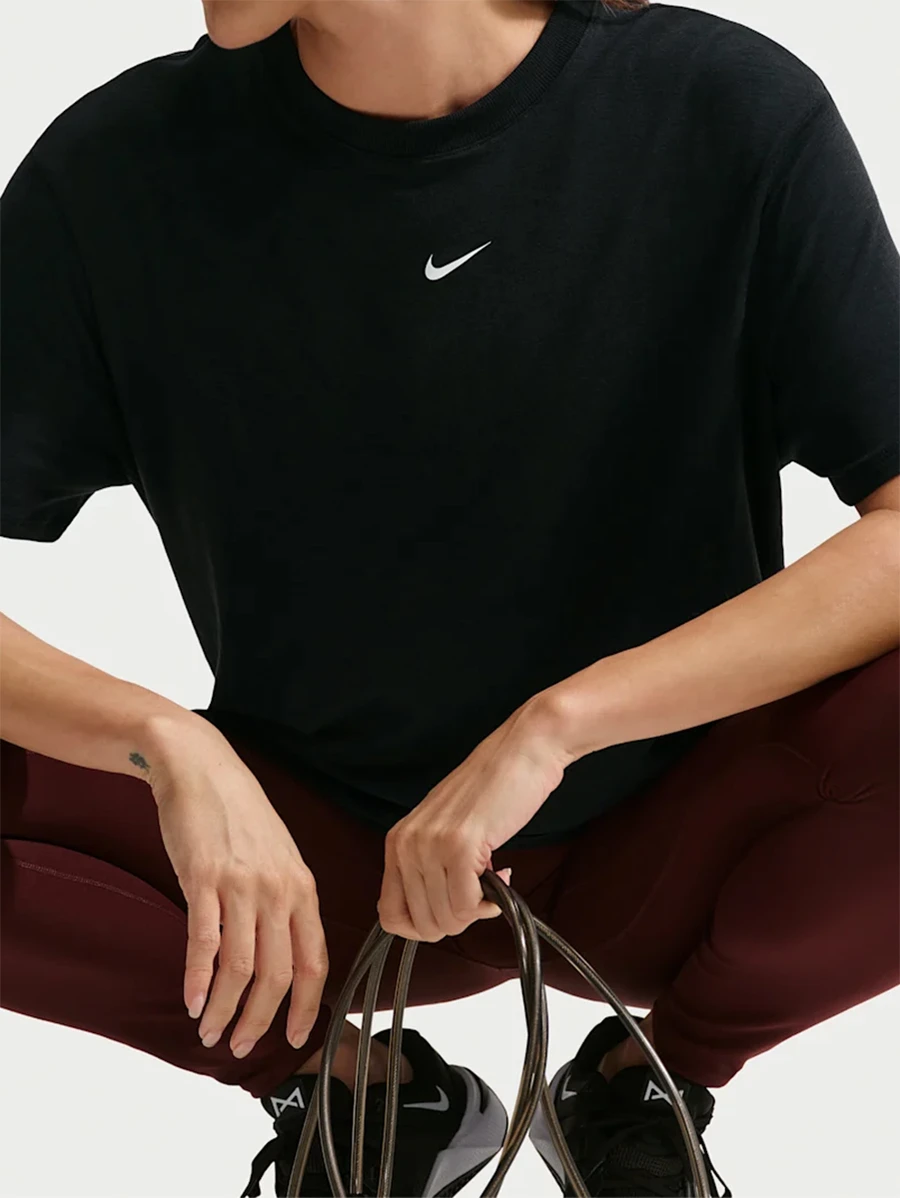 Nike Футболка женская W NK ONE RELAXED DF SS TOP