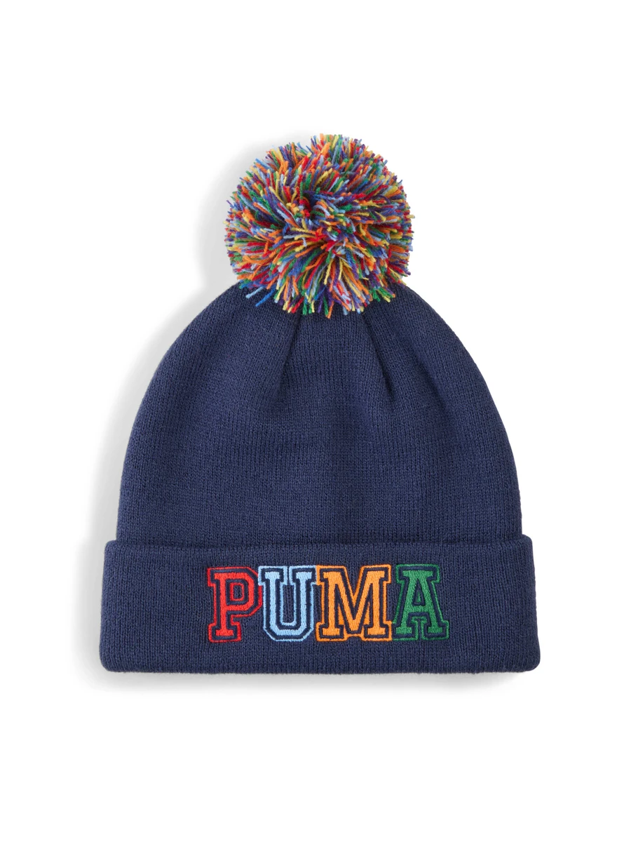Puma Шапка POM POM MID CROWN BEANIE JR