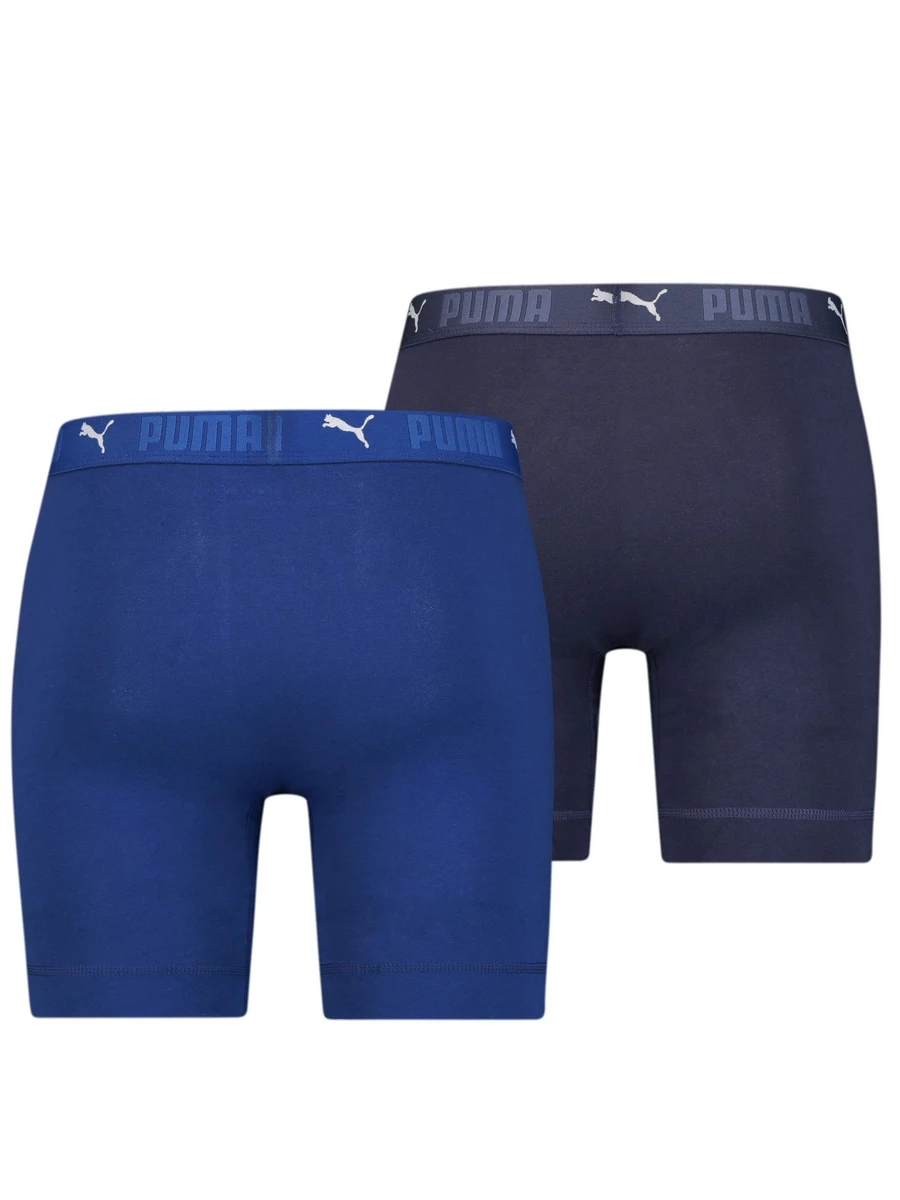 Puma Трусы мужские SPORT COTTON LONG BOXER (2 шт.)