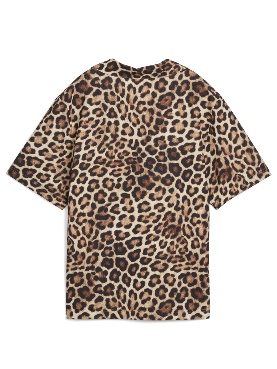 Puma Рубашка женская LEO LUXE RELAXED AOP SHIRT WV