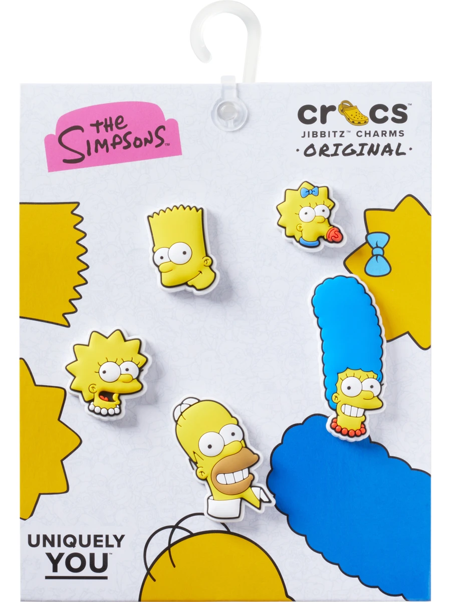 Crocs Набор джиббитс THE SIMPSONS (5шт.)