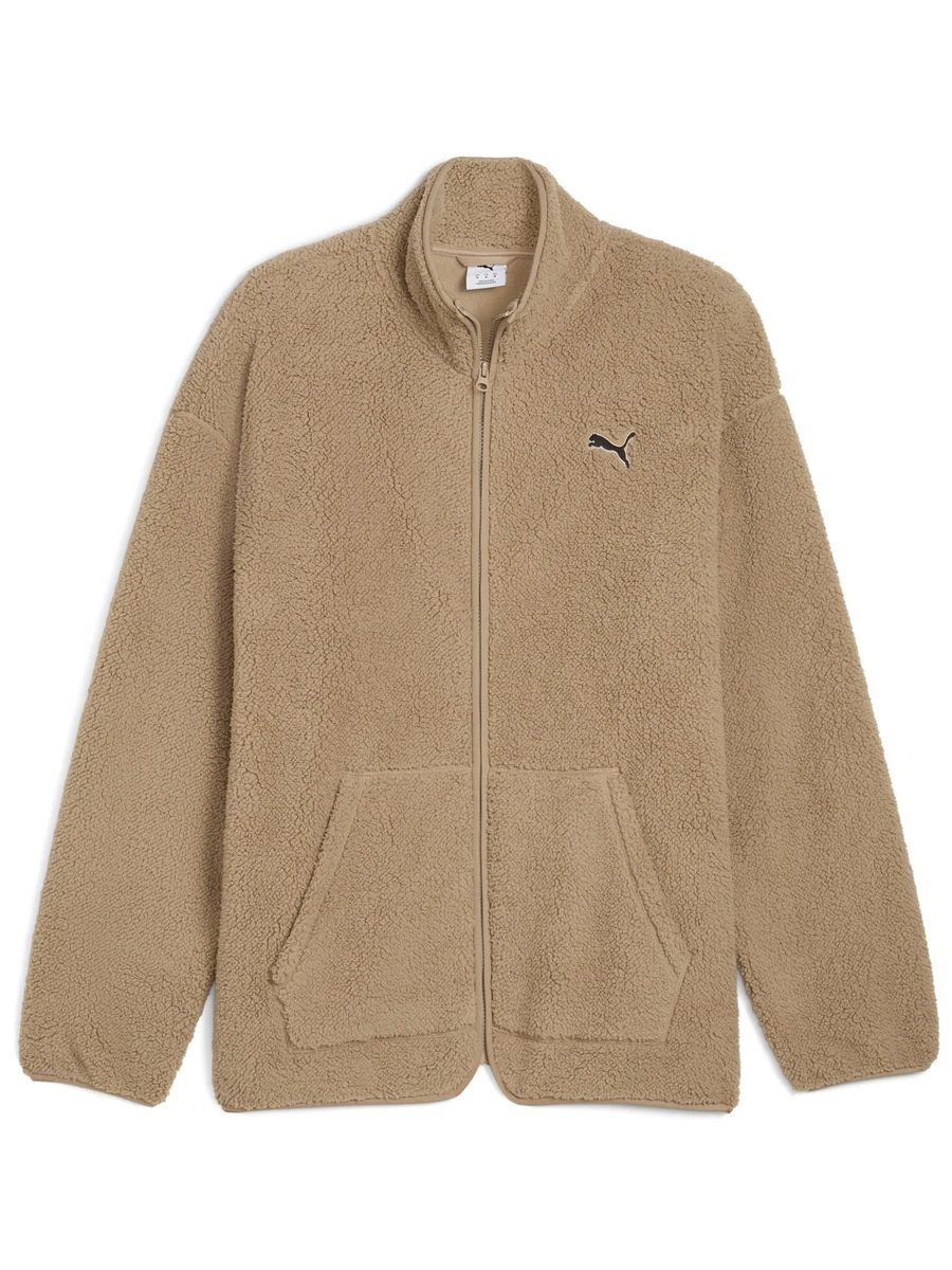 Puma Джемпер мужской ESS ELEVATED RELAXED WINTERIZED FULL-ZIP SHERPA