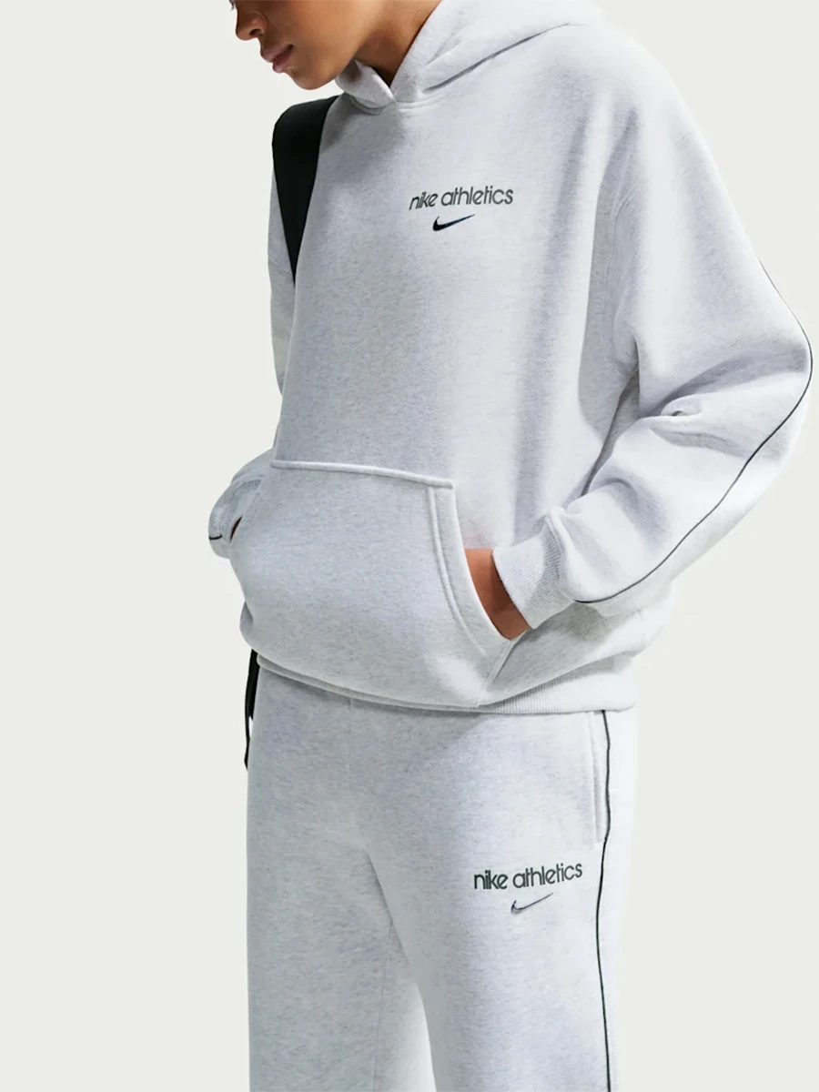 Nike Джемпер женский W NK STDO FLC OS PO HDY GLS