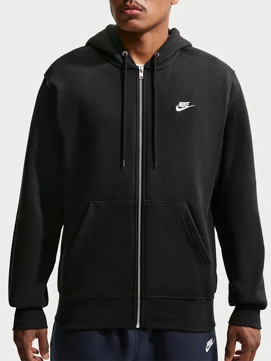 Nike Джемпер мужской NK CLUB BB FZ HOODIE