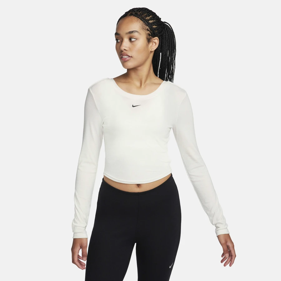 Nike Футболка с длинным рукавом NSW CHILL KNIT MRIB LS TOP