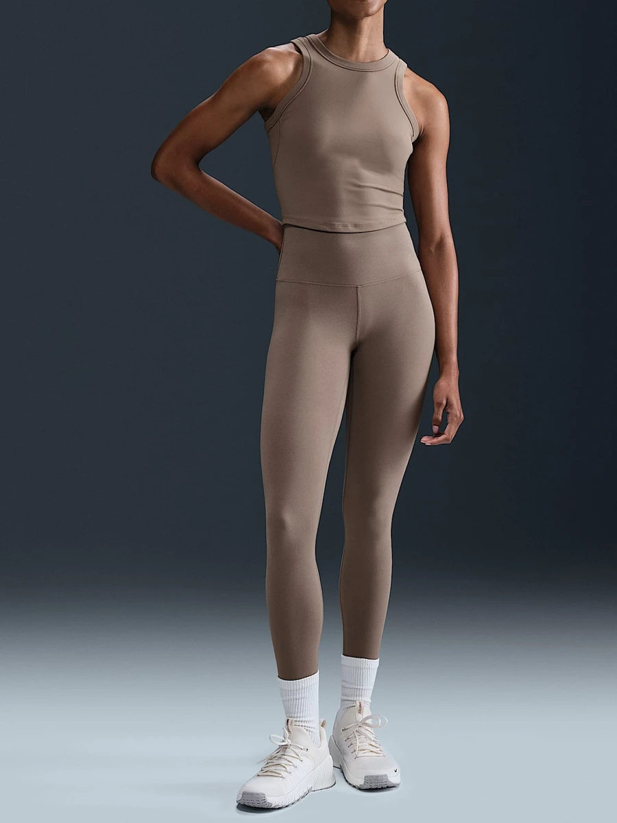 Nike Топ женский ONE FITTED DF CROP TANK