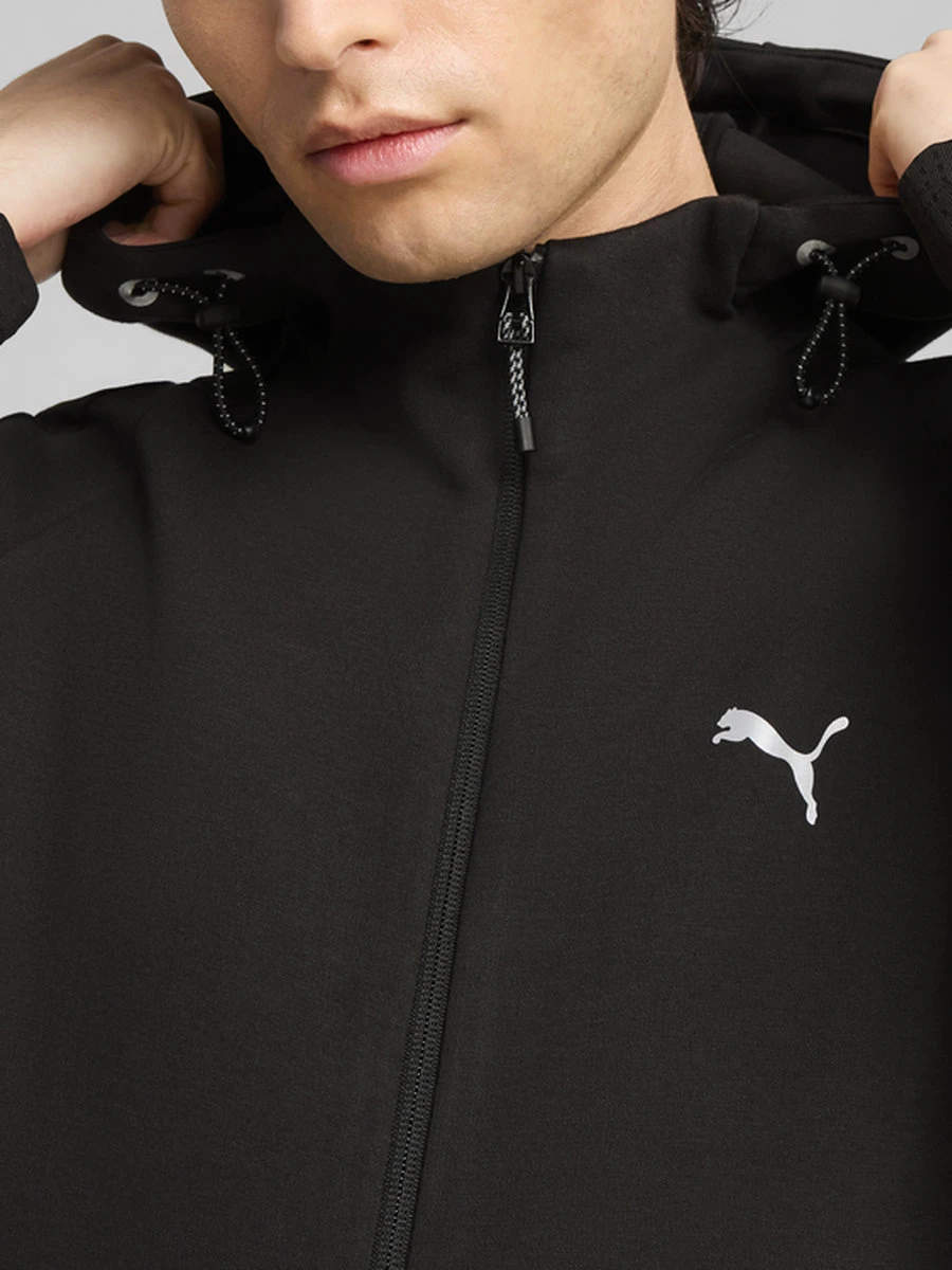 Puma Джемпер мужской EVOSTRIPE FULL-ZIP HOODIE DK