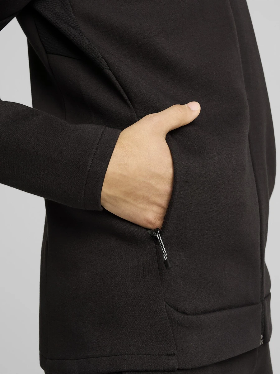 Puma Джемпер мужской EVOSTRIPE FULL-ZIP HOODIE DK