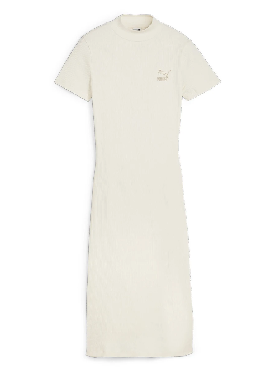 Puma Платье женское CLASSICS RIBBED DRESS