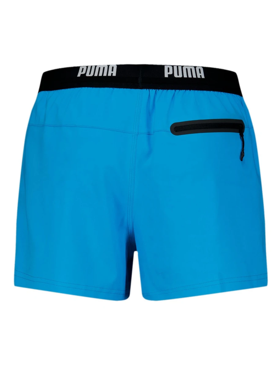 Puma Шорты плавательные мужские SWIM MEN LOGO SHORT LENGTH SWIM SHORTS 1P