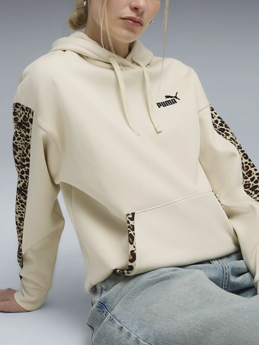 Puma Джемпер женский ESS GRAPHIC ANIMAL COMFORT HOODIE FL