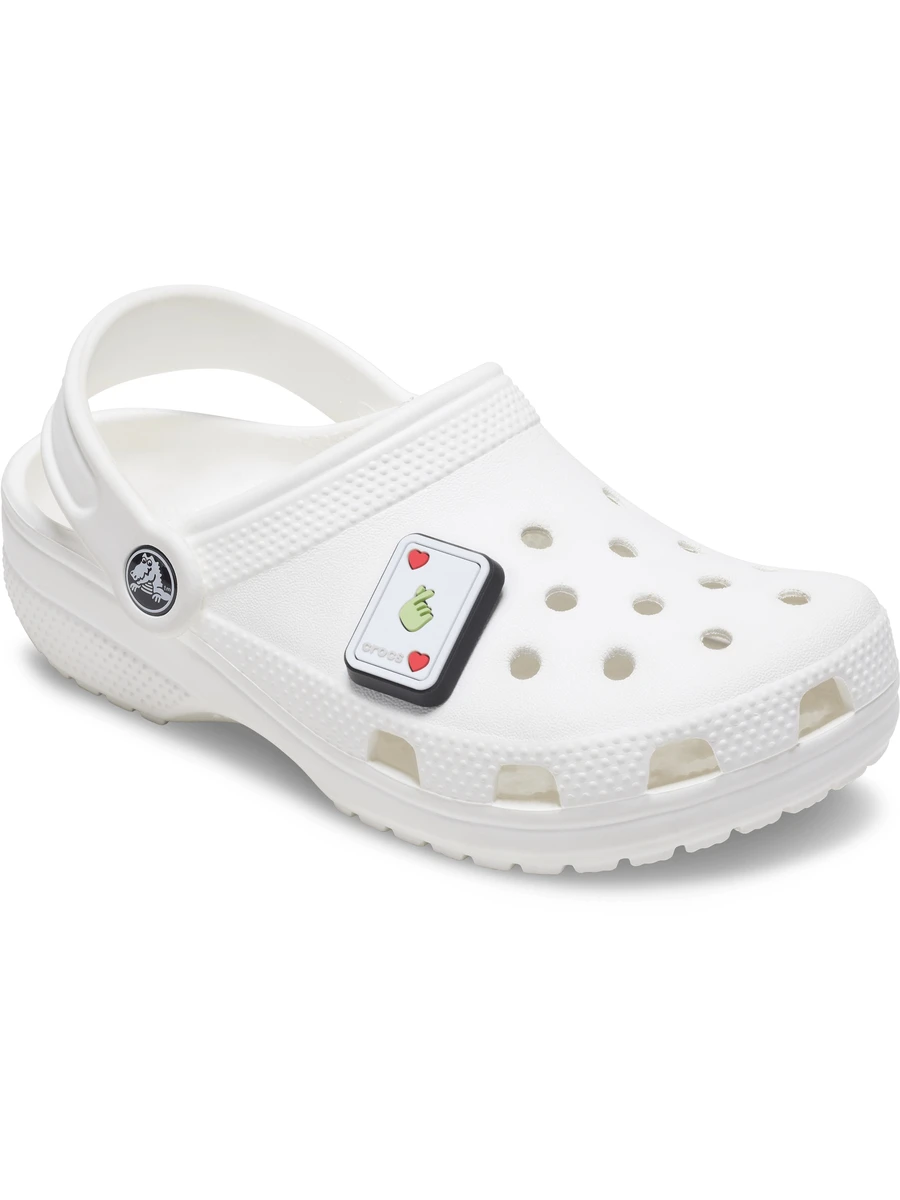 Crocs Джиббитс HEART CARD