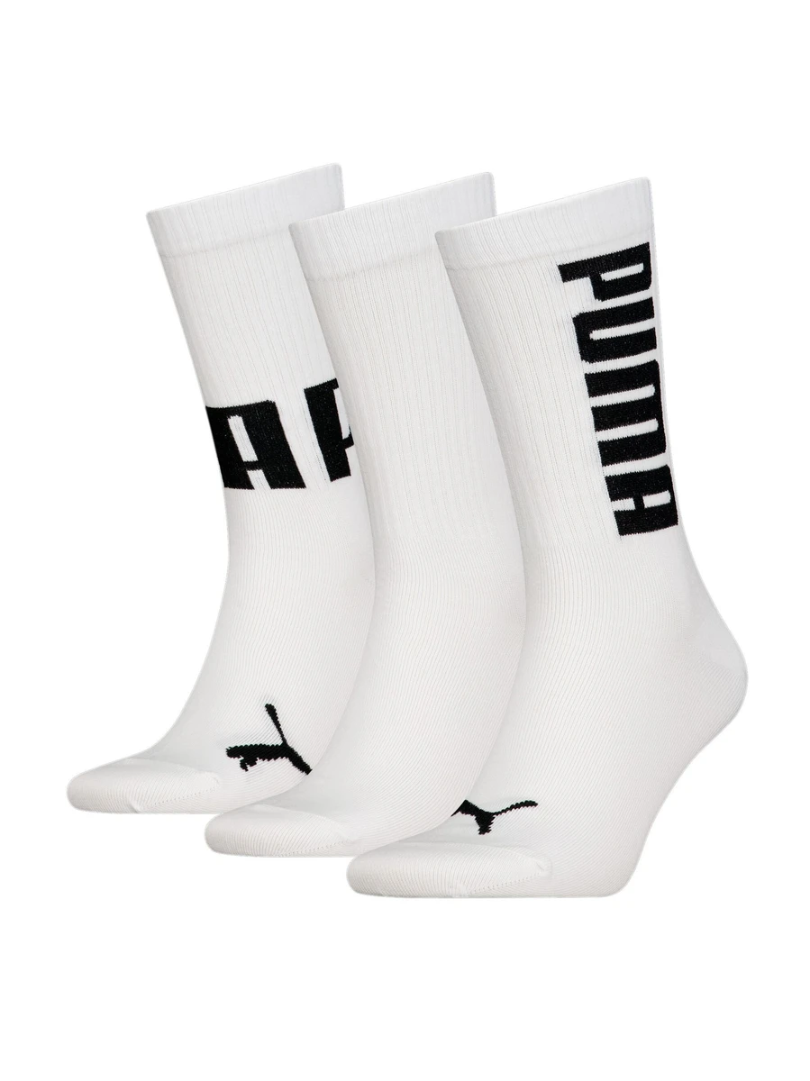 Puma Носки UNISEX BIG LOGO CREW 3P (3 пары)