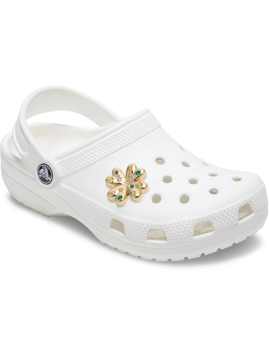 Crocs Джиббитс GOLD SMT GEM CLOVER