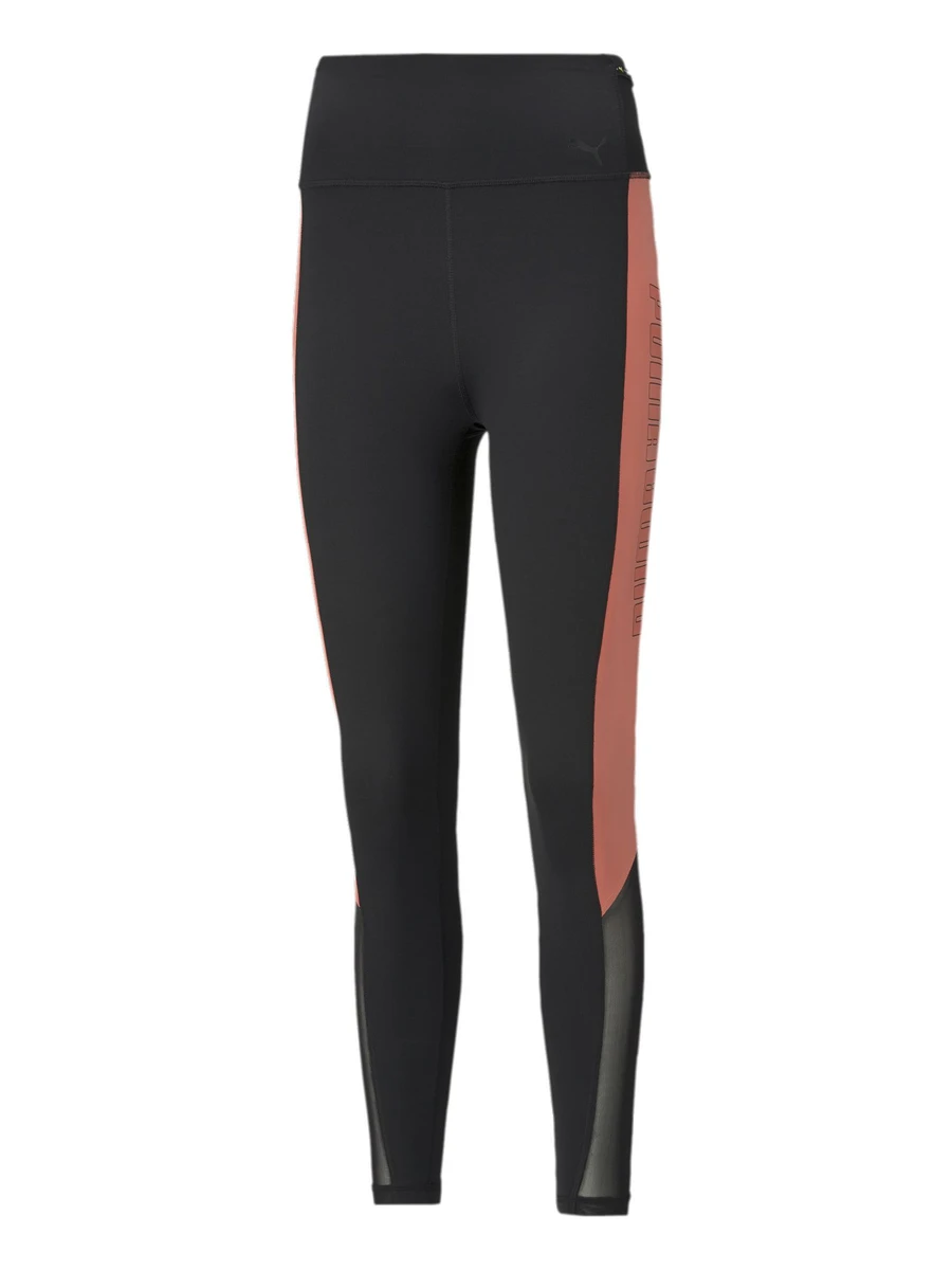 Puma Леггинсы женские TRAIN LOGO BLOCK HIGH WAIST 7/8