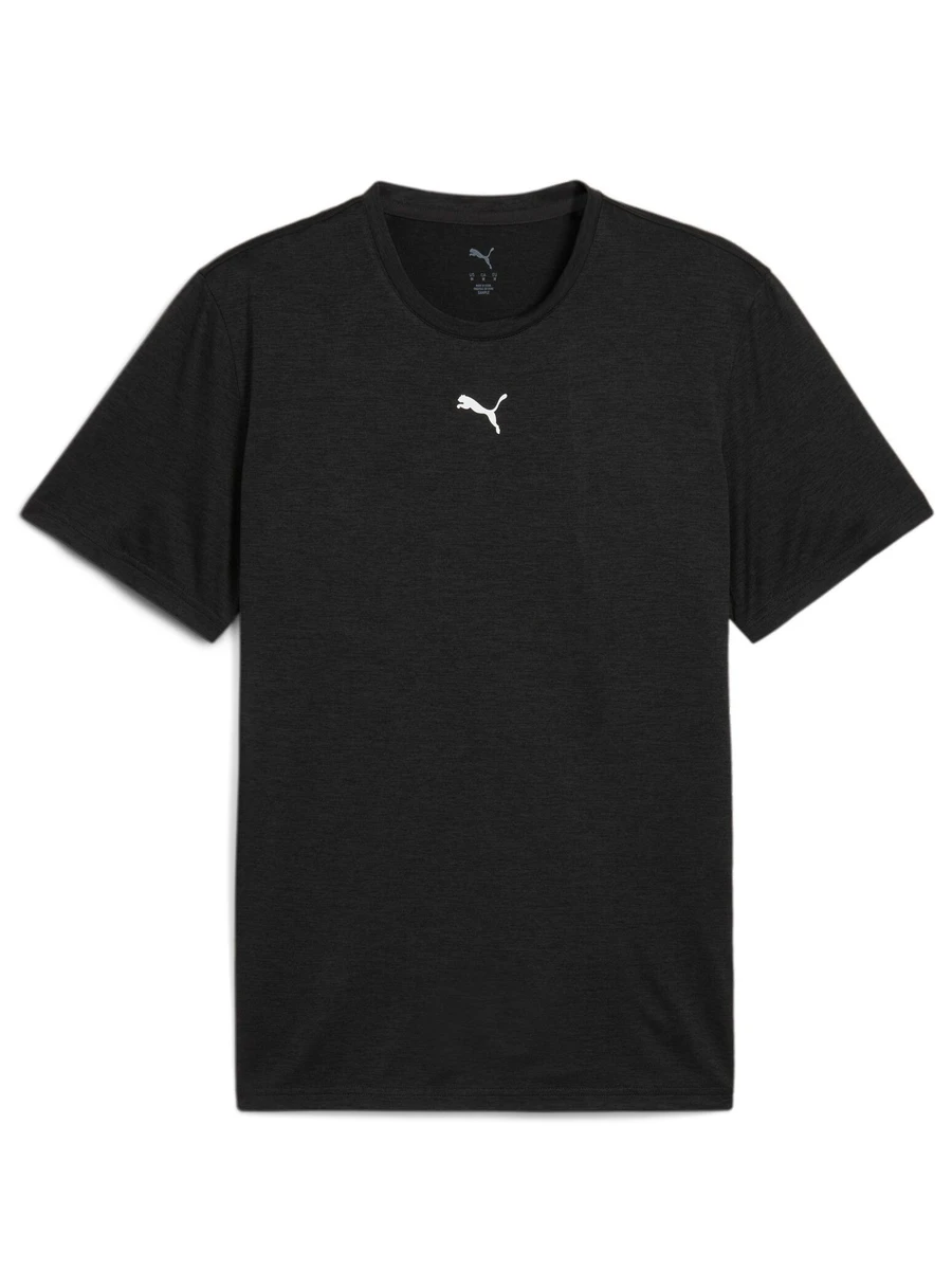 Puma Футболка мужская TAD ESSENTIALS HEATHER LEFT CHEST LOGO TEE