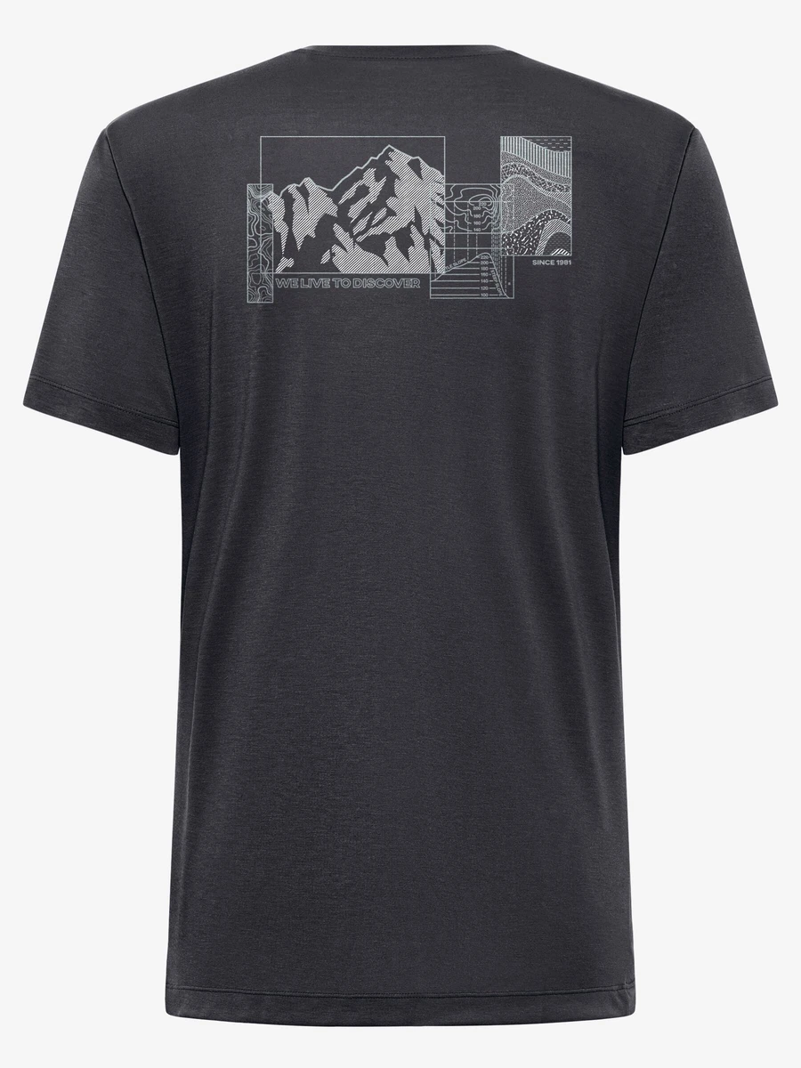 Jack Wolfskin Футболка мужская VONNAN GRAPHIC T M