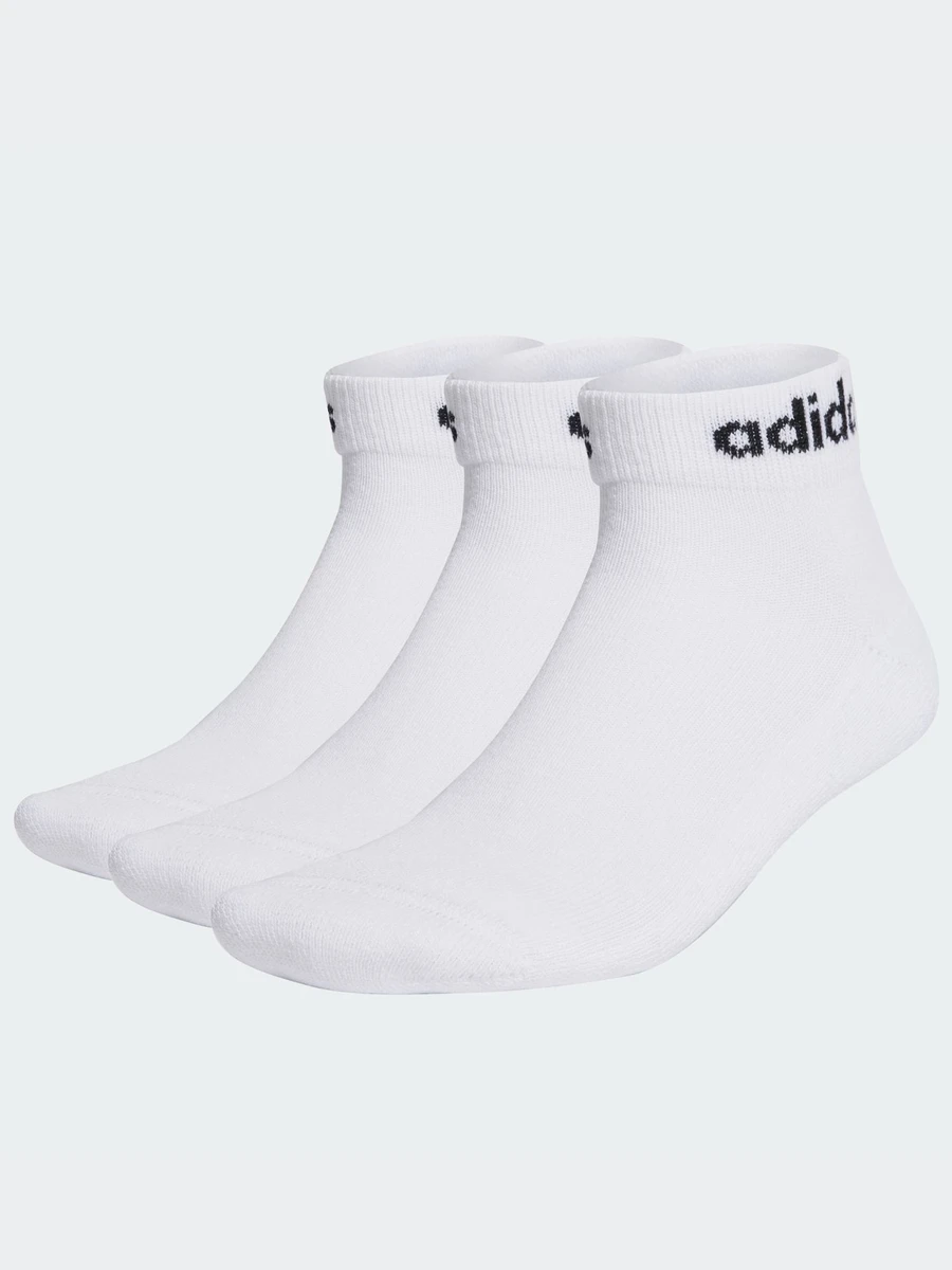 Adidas Носки LINEAR ANKLE CUSHIONED (3 пары)
