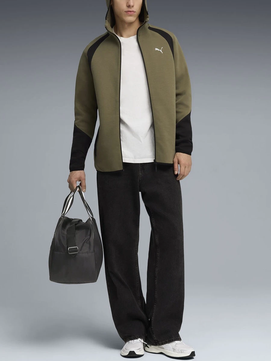 Puma Джемпер мужской EVOSTRIPE FZ HOODIE DK