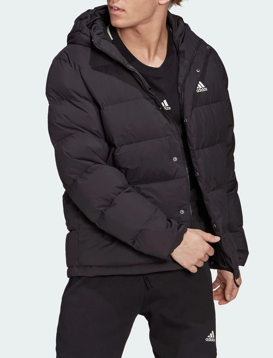 Adidas Куртка-пуховик мужская HELIONIC HOODED DOWN JACKET