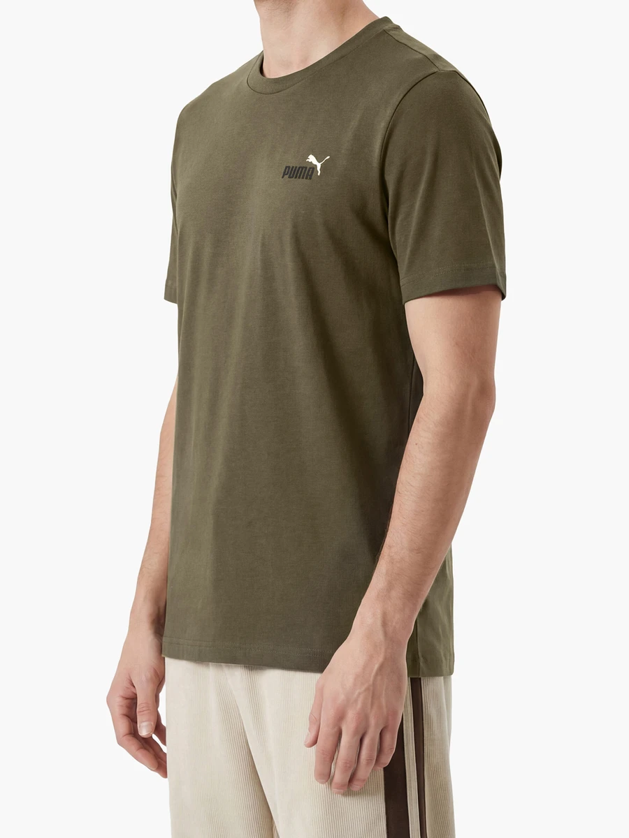 Puma Футболка мужская ESS 2 COLOR SMALL NO. 1 LOGO TEE